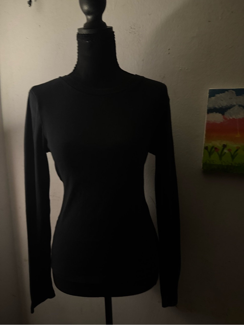 Levi's Black Long-Sleeve Crew Tee